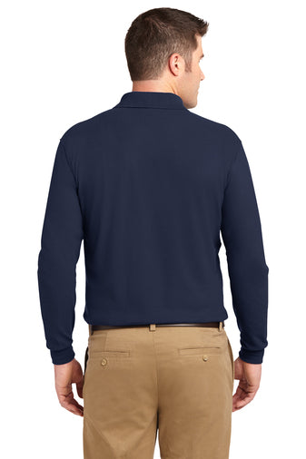 Adult Silk Touch™ Long Sleeve Polo