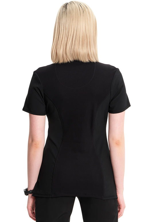 Women's 3-Pocket Round Neck Top 2624A
