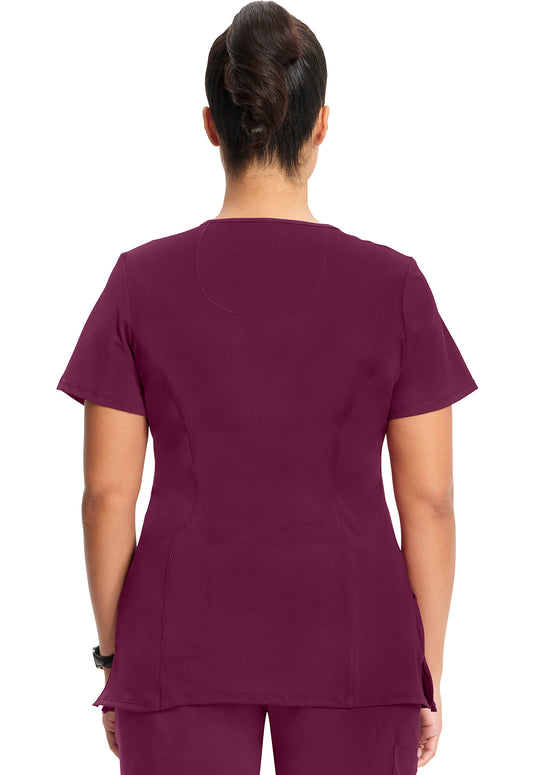 Women's 4-Pocket Mock Wrap Top