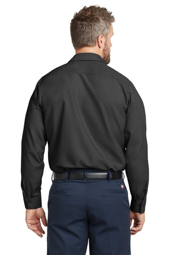 Men's Long Sleeve Industrial Work Shirt
