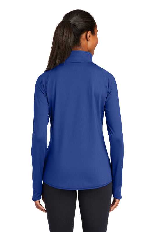 Ladies Sport-Wick® Stretch 1/4-Zip Pullover LST850
