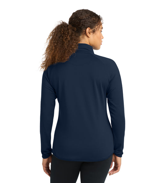 Ladies Sport-Wick® Stretch 1/4-Zip Pullover LST850