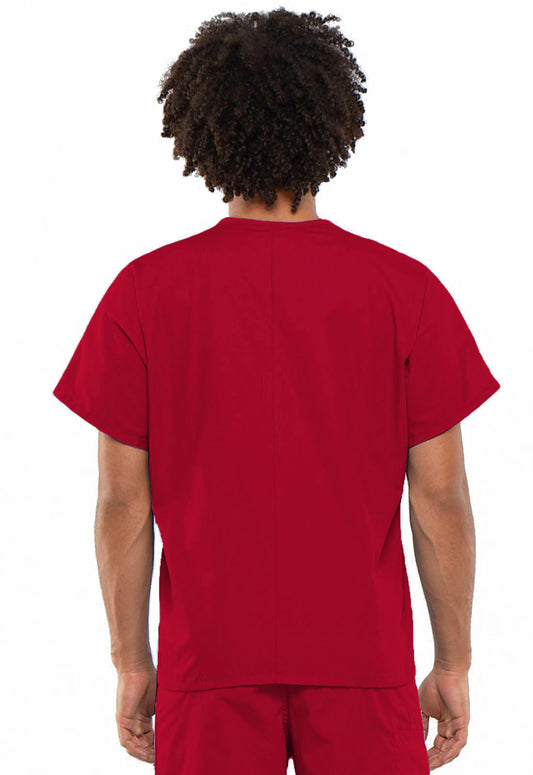 Unisex 1 Pocket V-Neck Tunic (4777)