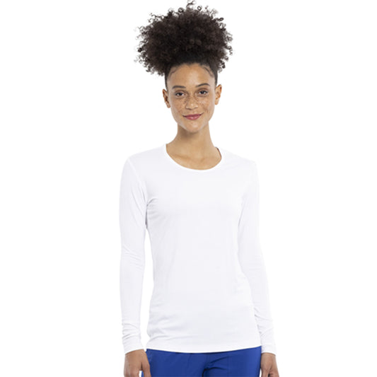 Women's Long Sleeve Underscrub Knit Tee (4881)