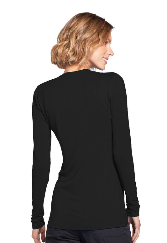 Women's Long Sleeve Underscrub Knit Tee