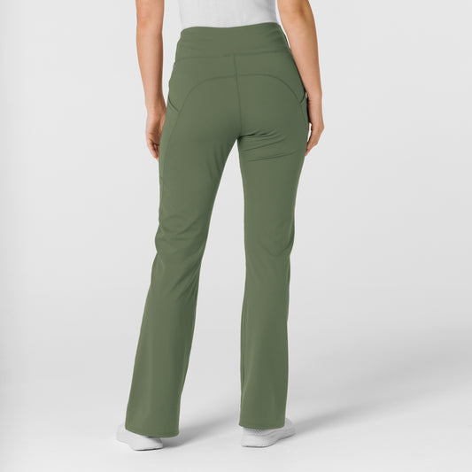 RENEW Women's Knit Flare Yoga Scrub Pant 5459