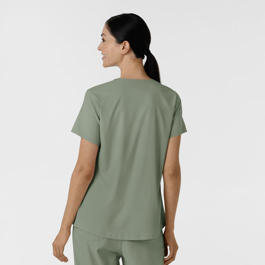 Boundless Women's 2-Pocket V-Neck Scrub Top 6251