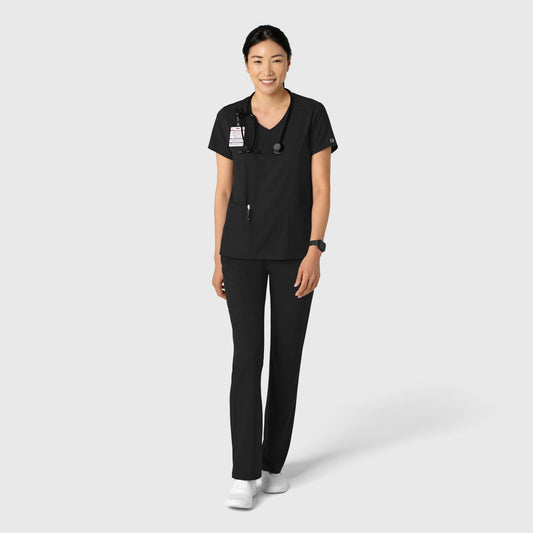Boundless Women's 2-Pocket V-Neck Scrub Top 6251