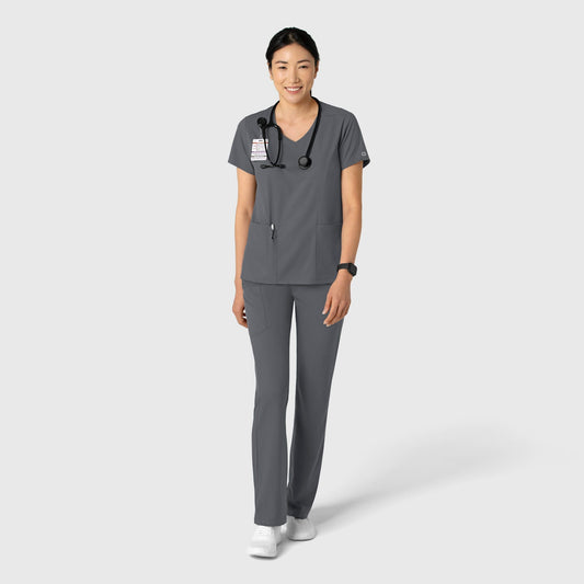 Boundless Women's 2-Pocket V-Neck Scrub Top 6251