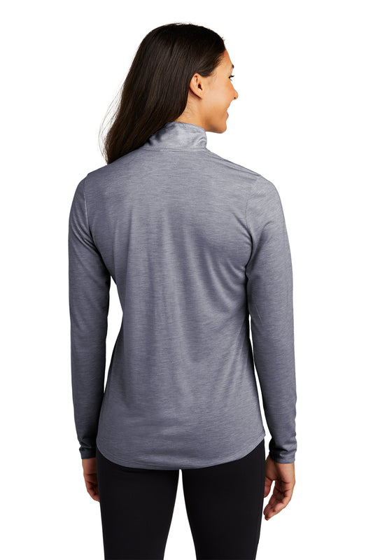 Women's Tri-Blend Wicking 1/4-Zip Pullover LST407