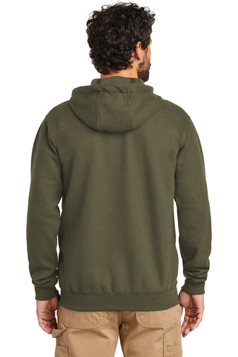 Adult Midweight Hooded Zip-Front Sweatshirt