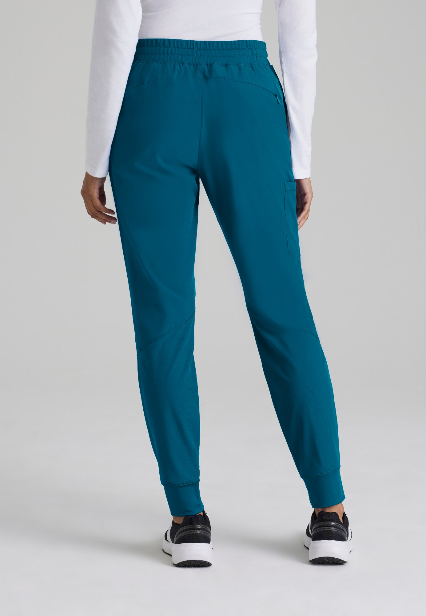 Women's Boost 3-Pocket Mid-Rise Lightweight Scrub Jogger (BOP513)