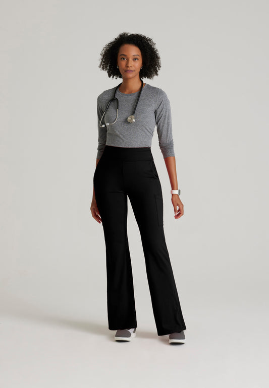 Women's Sprint Knit 7-Pocket High-Rise Fit and Flare Pant (BOP645)