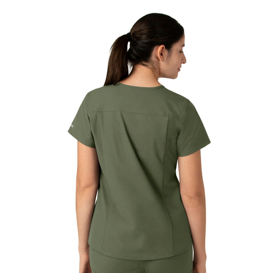 Women's Force Essentials V-Neck Scrub Top C12113