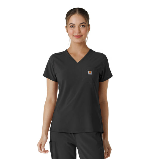 Carhartt Force Cross-Flex Women's Tuck-In Scrub Top (C13410)