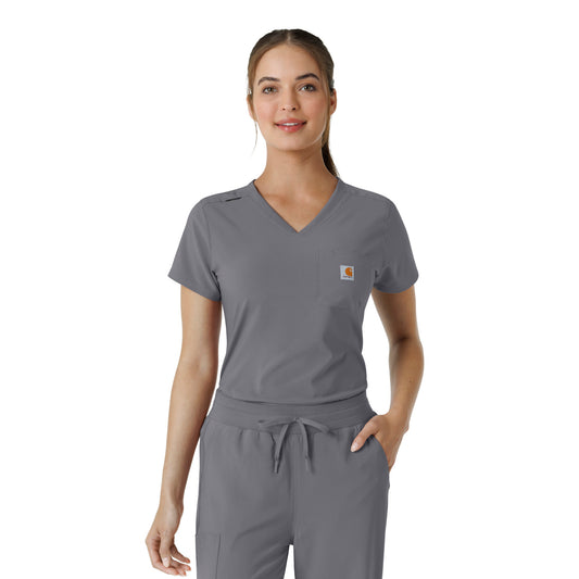 Carhartt Force Cross-Flex Women's Tuck-In Scrub Top (C13410)