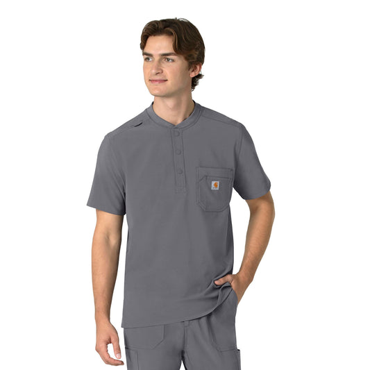 Carhartt Force Cross-Flex Men's Henley Scrub Top (C16310)
