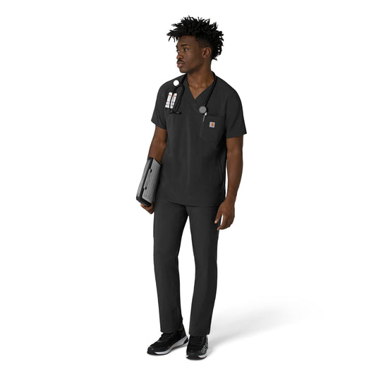 Carhartt Force Cross-Flex Men's V-Neck Scrub Top (C16410)