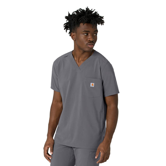 Carhartt Force Cross-Flex Men's V-Neck Scrub Top (C16410)