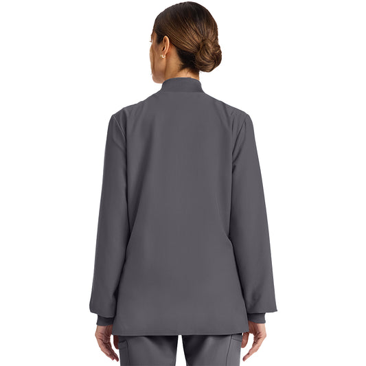 Women's Zip Up Scrub Jacket
