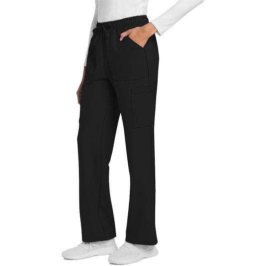 Women's Mid Rise Drawstring Trouser Cargo Pant CK272A