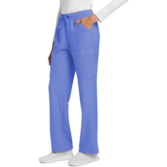 Women's Mid Rise Drawstring Trouser Cargo Pant CK272A