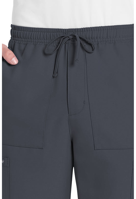 Men's Mid Rise Zip Fly Straight Leg Pant