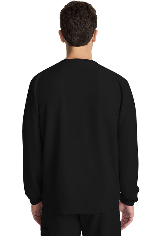 Unisex Snap Front Warm Up Jacket CK393A