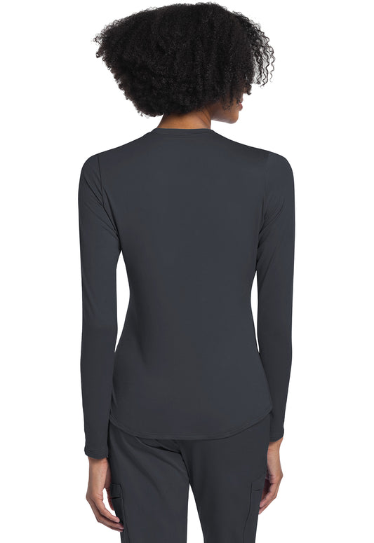 Cherokee Basics CK773 Women's Long Sleeve Underscrub Knit Tee