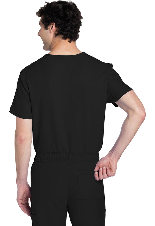 Unisex V-Neck Tuck-In Top with logo