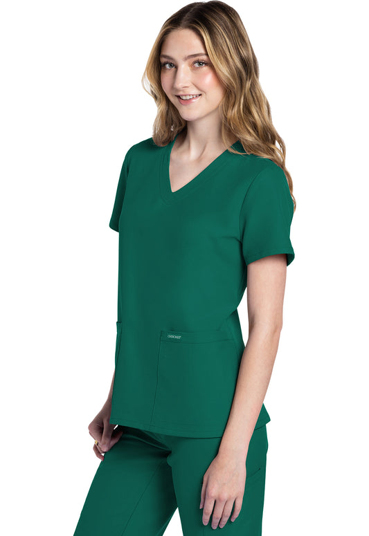 Women's V-Neck Top CK953A
