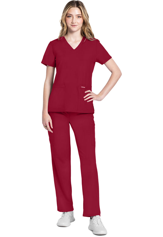 Women's V-Neck Top (CK953A)