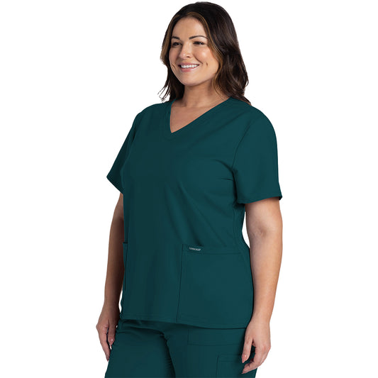Women's V-Neck Top CK953A