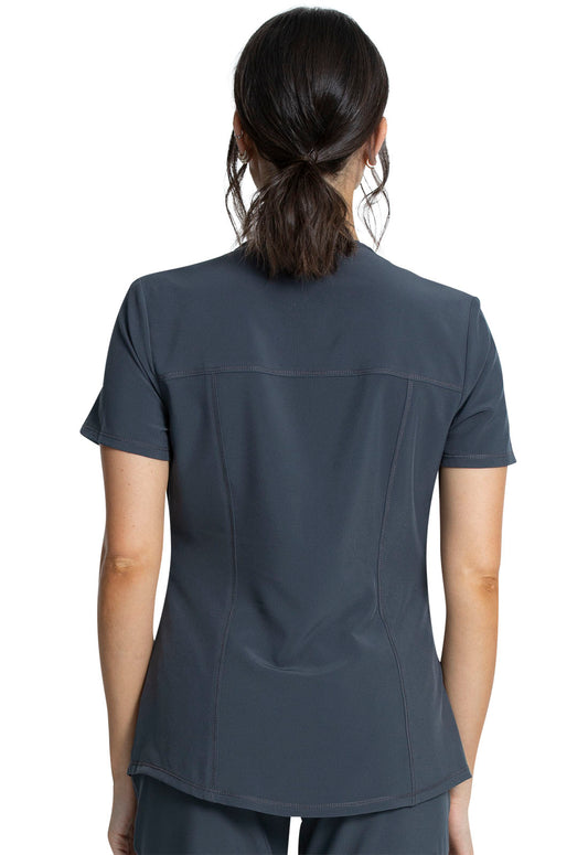 Women's 3-Pocket V-Neck Scrub Top (CKA685)