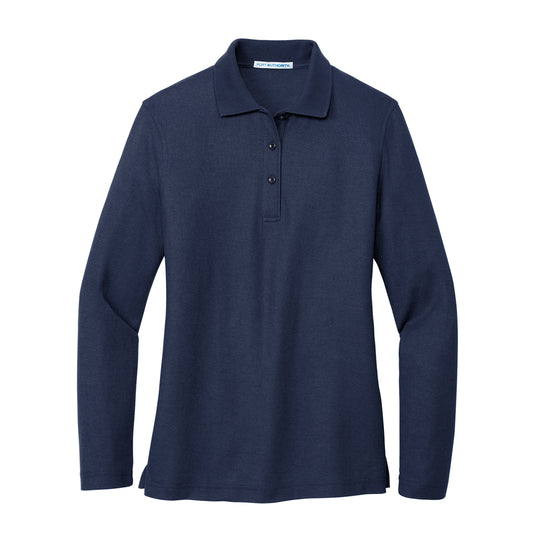 Women's Silk Touch™ Long Sleeve Polo