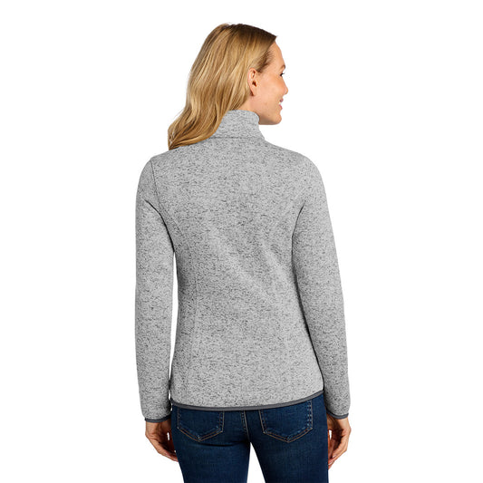 Port Authority® Women's Sweater Fleece Jacket L232