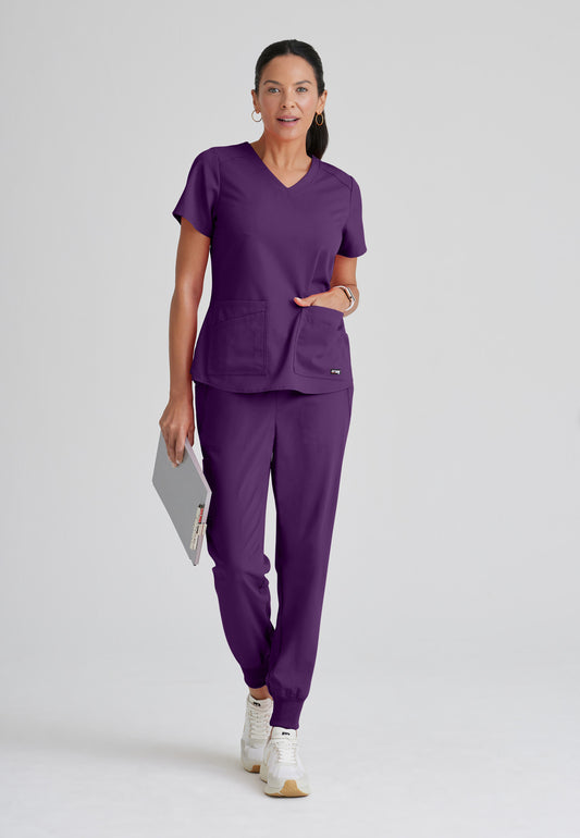 Women's Emma 4-Pocket V-Neck Top (GRST011)