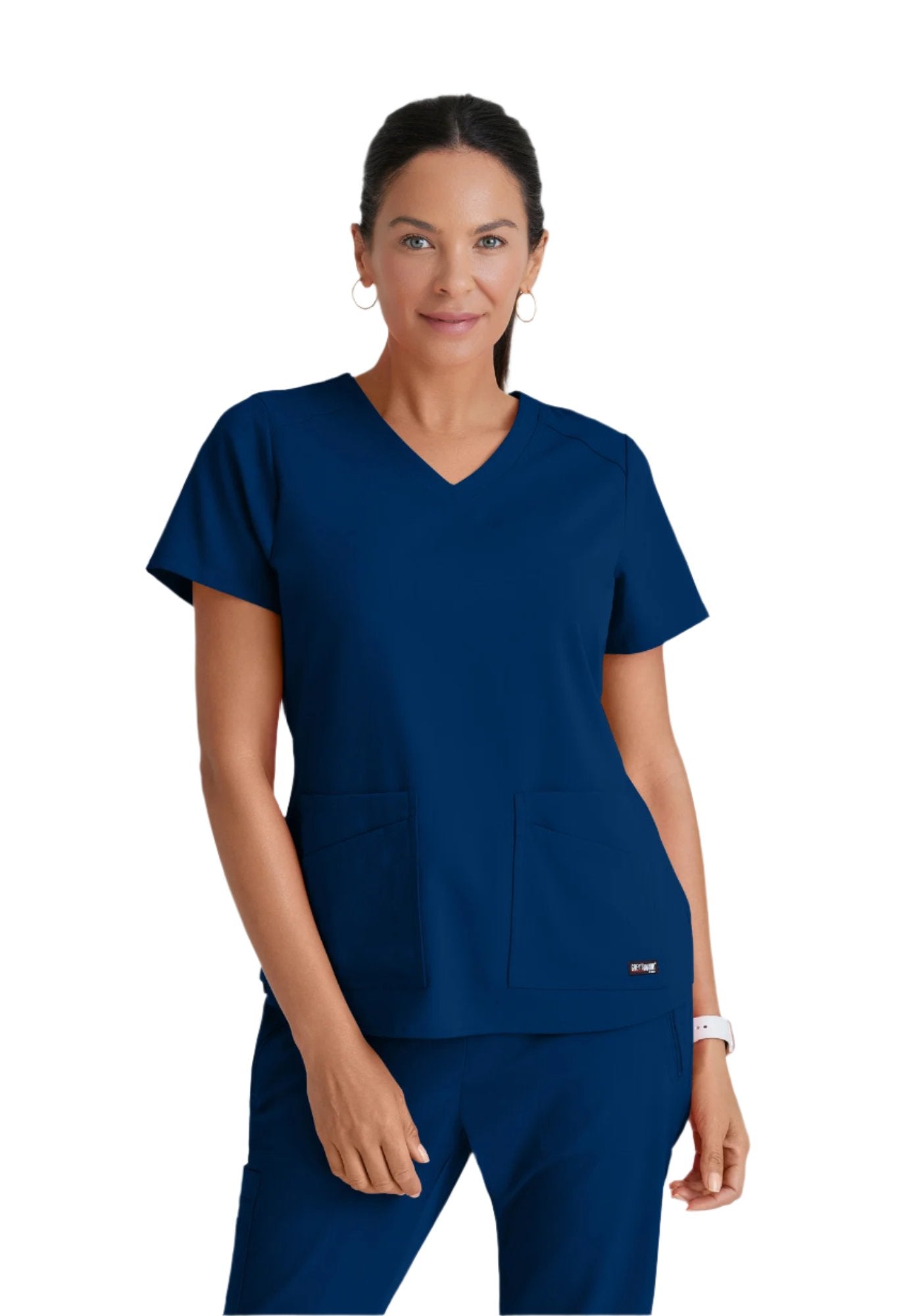 Women's Emma 4Pocket VNeck Pocket Scrub Top AU Teams