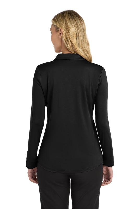 Port Authority® Women's Silk Touch™ Performance Long Sleeve Polo