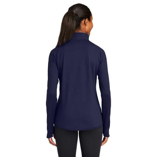 Ladies Sport-Wick® Stretch 1/4-Zip Pullover LST850