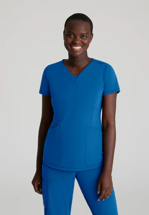 Women's Serene 3-Pocket V-Neck Top (SKT220)
