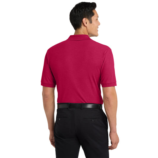 Men's Silk Touch™ Polo with Pocket K500P