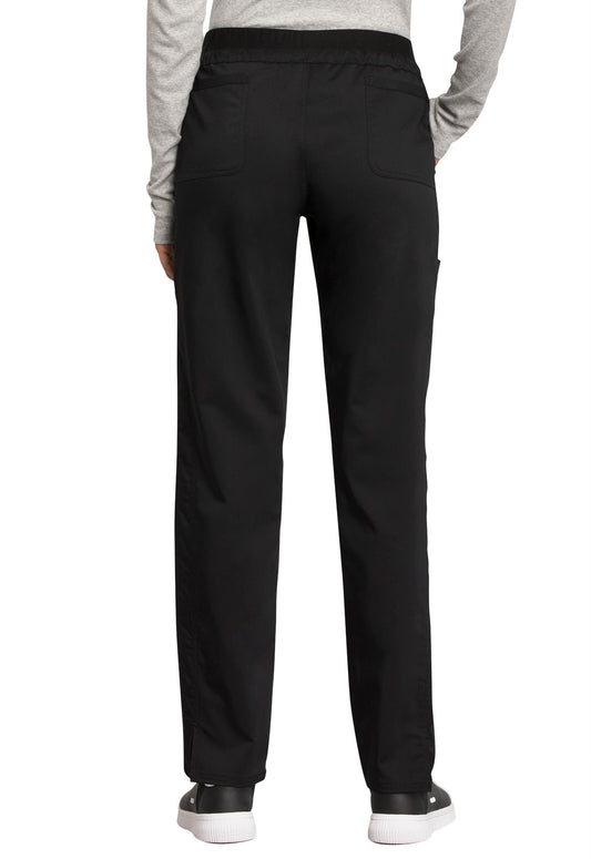 Women's Mid Rise Tapered Leg Drawstring Pant