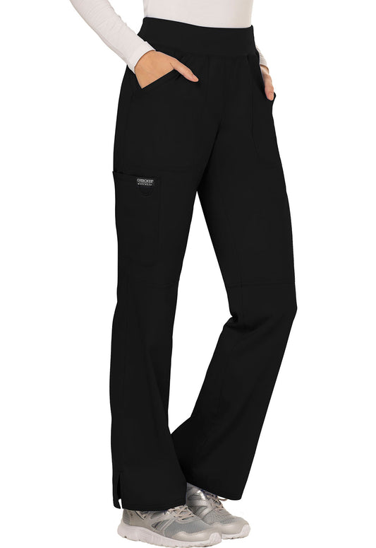 Women's Mid Rise Straight Leg Pull-On Pant (WW110)