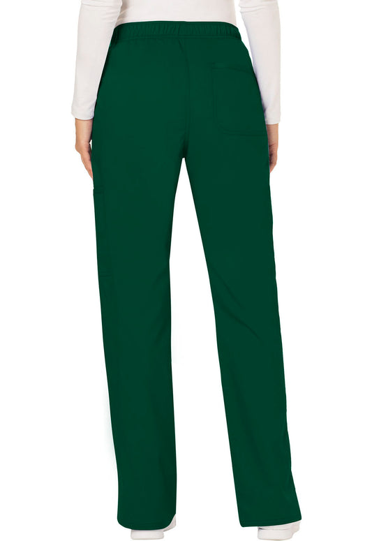 Women's Mid Rise Moderate Flare Drawstring Pant