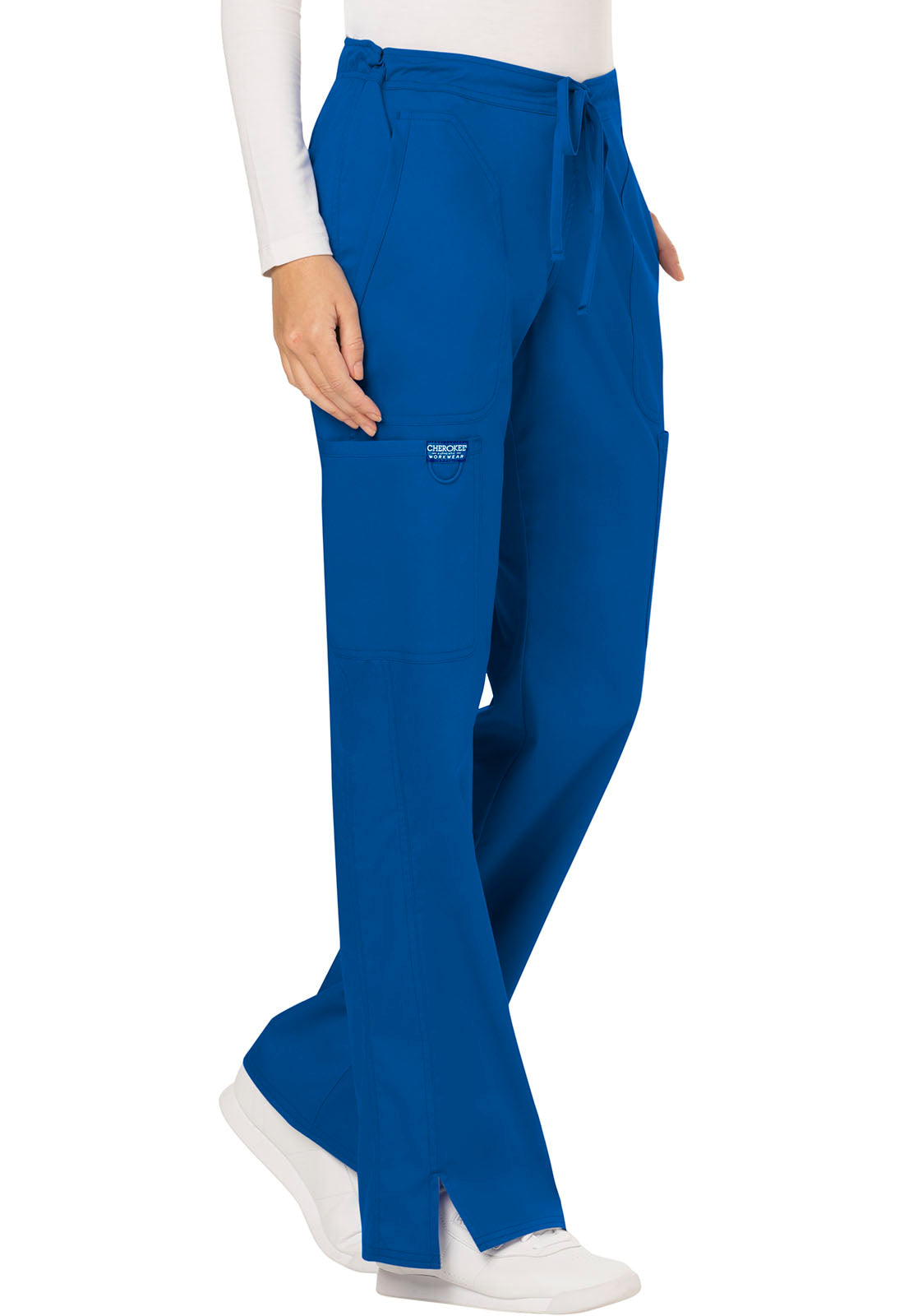Women's Mid Rise Moderate Flare Drawstring Pant