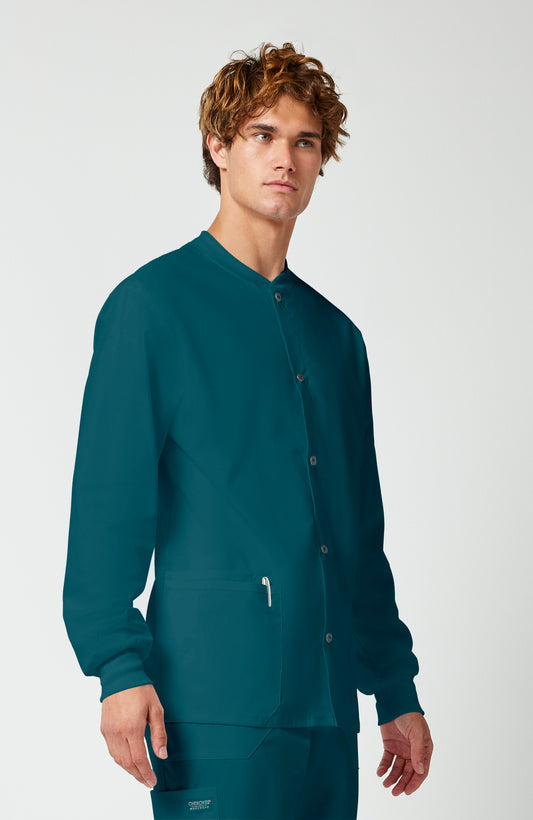 Men's Ultra Soft 3-Pocket Snap-Front Jacket (WW360)