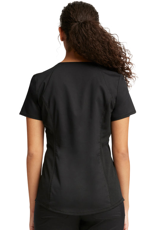 Women's 2 Pocket V-Neck Top
