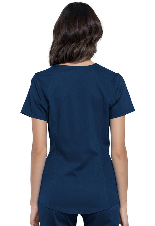 Women's 2 Pocket V-Neck Top WW601