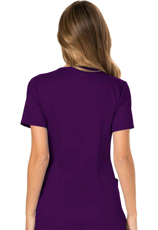 Women's 3 Pocket Mock Wrap Top (WW610)